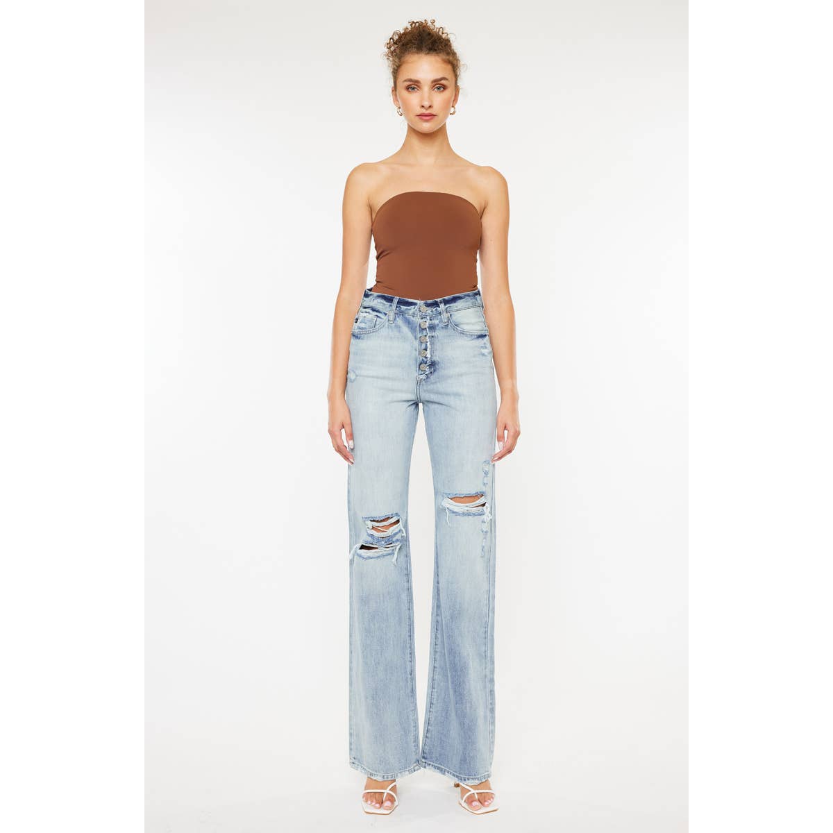 KAN-CAN Wide Leg Jeans