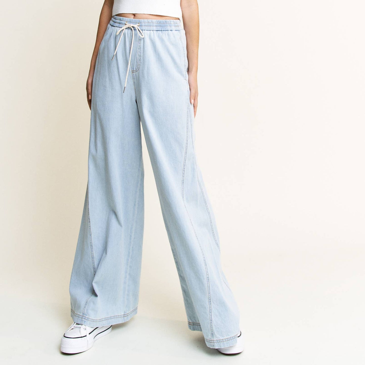 CINCH ME Ultra Soft Wide Leg Jean Pants