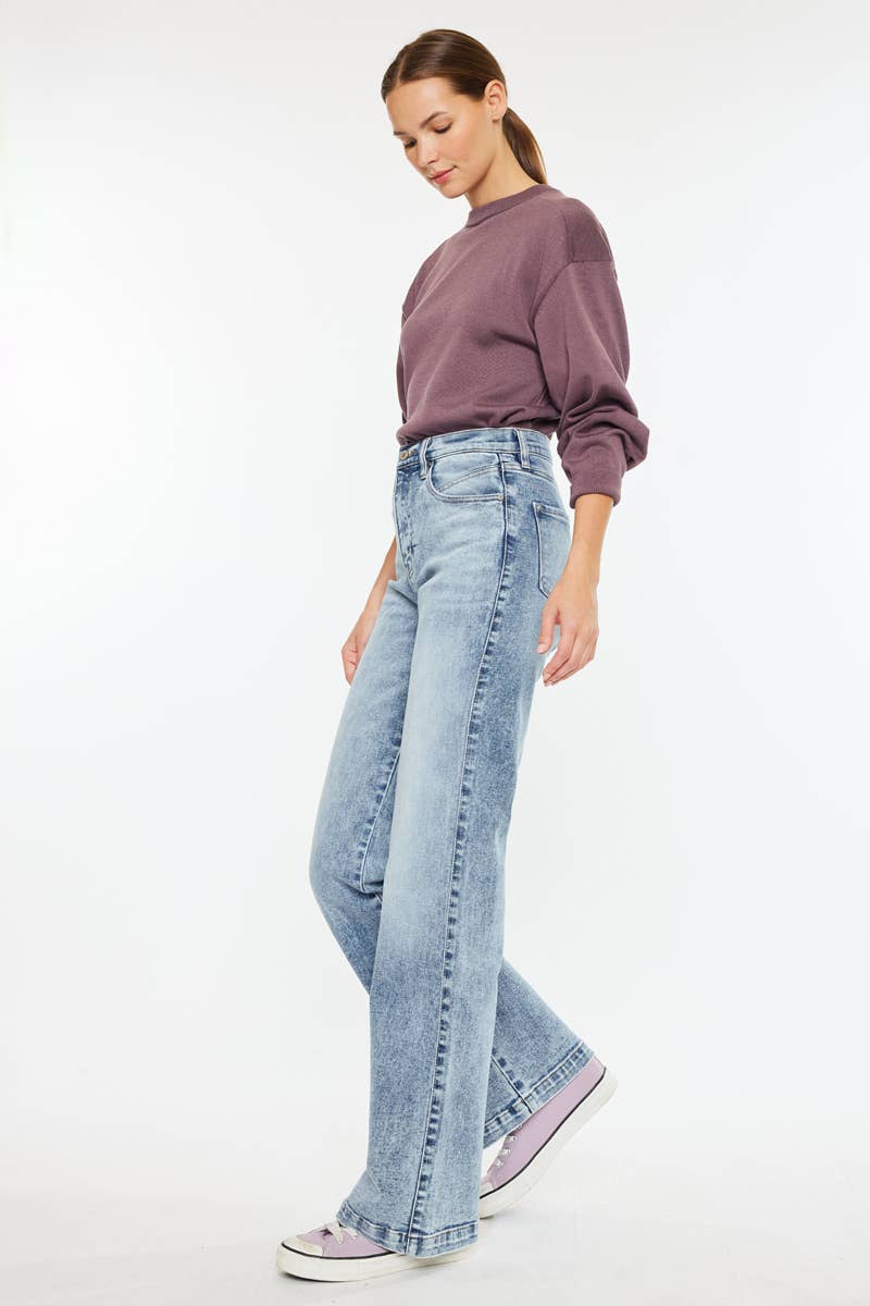 FREMONT Wide Leg Jeans