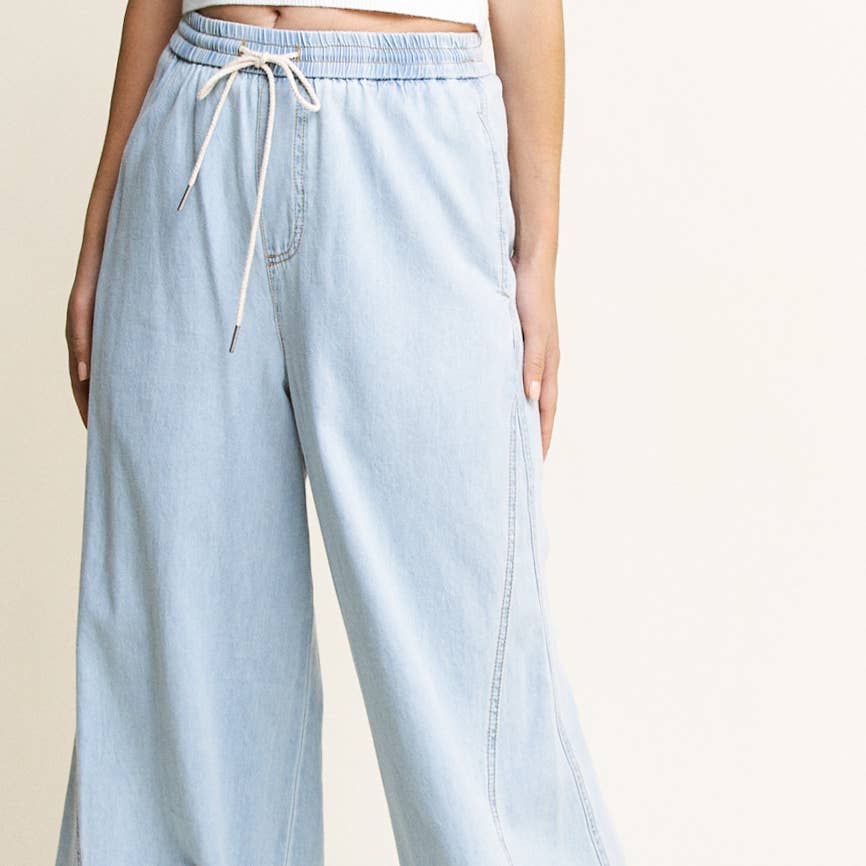 CINCH ME Ultra Soft Wide Leg Jean Pants