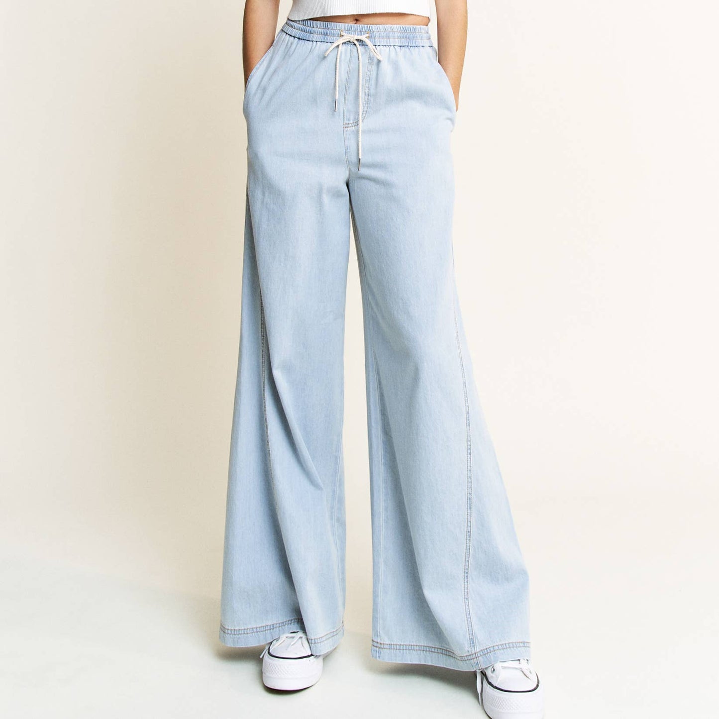 CINCH ME Ultra Soft Wide Leg Jean Pants