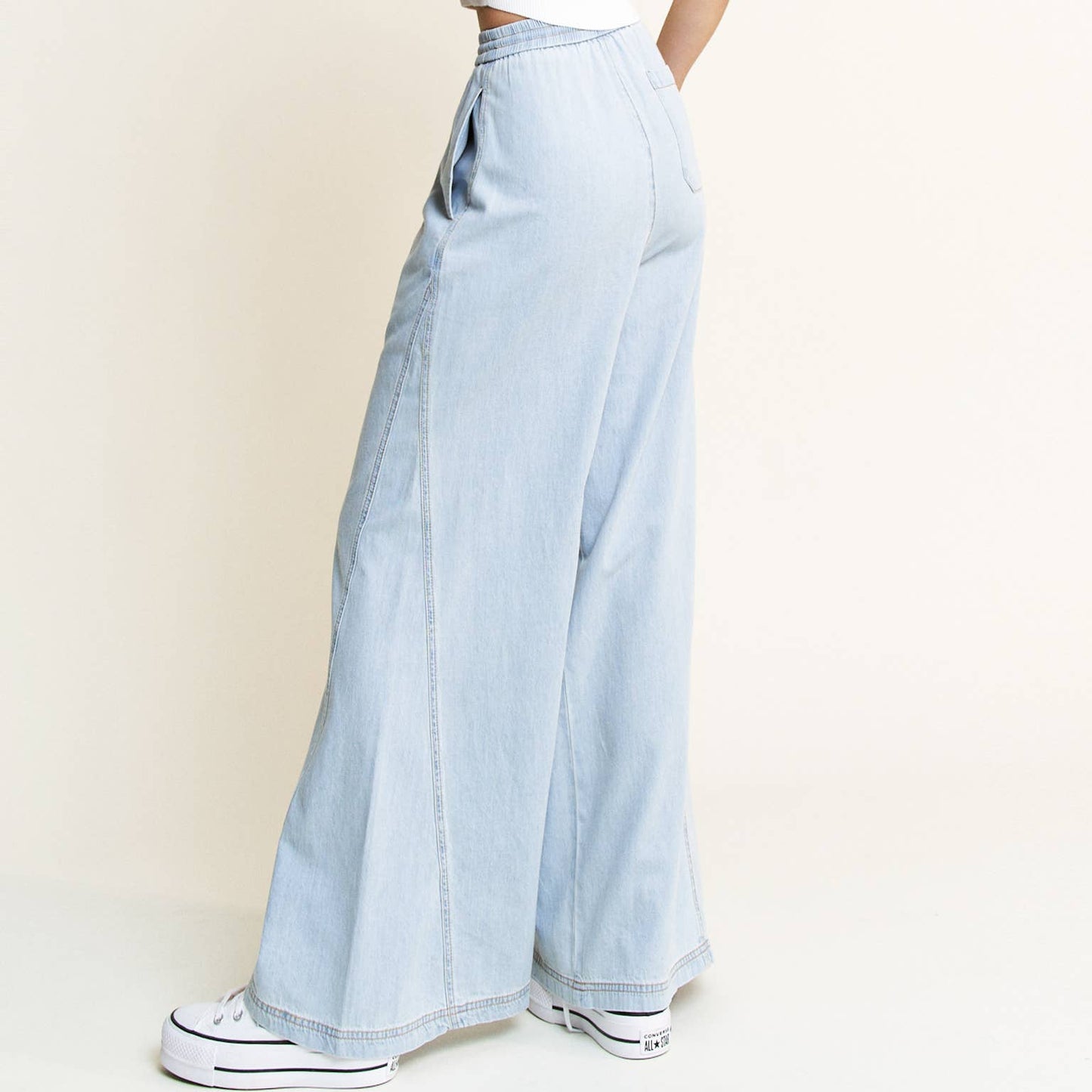 CINCH ME Ultra Soft Wide Leg Jean Pants
