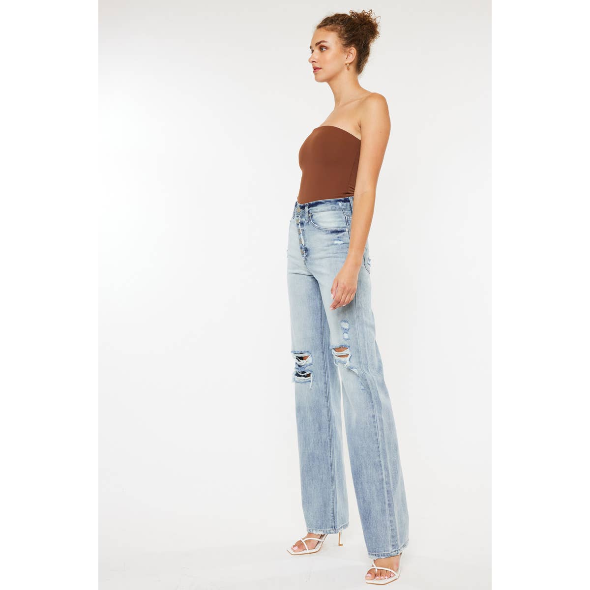 KAN-CAN Wide Leg Jeans