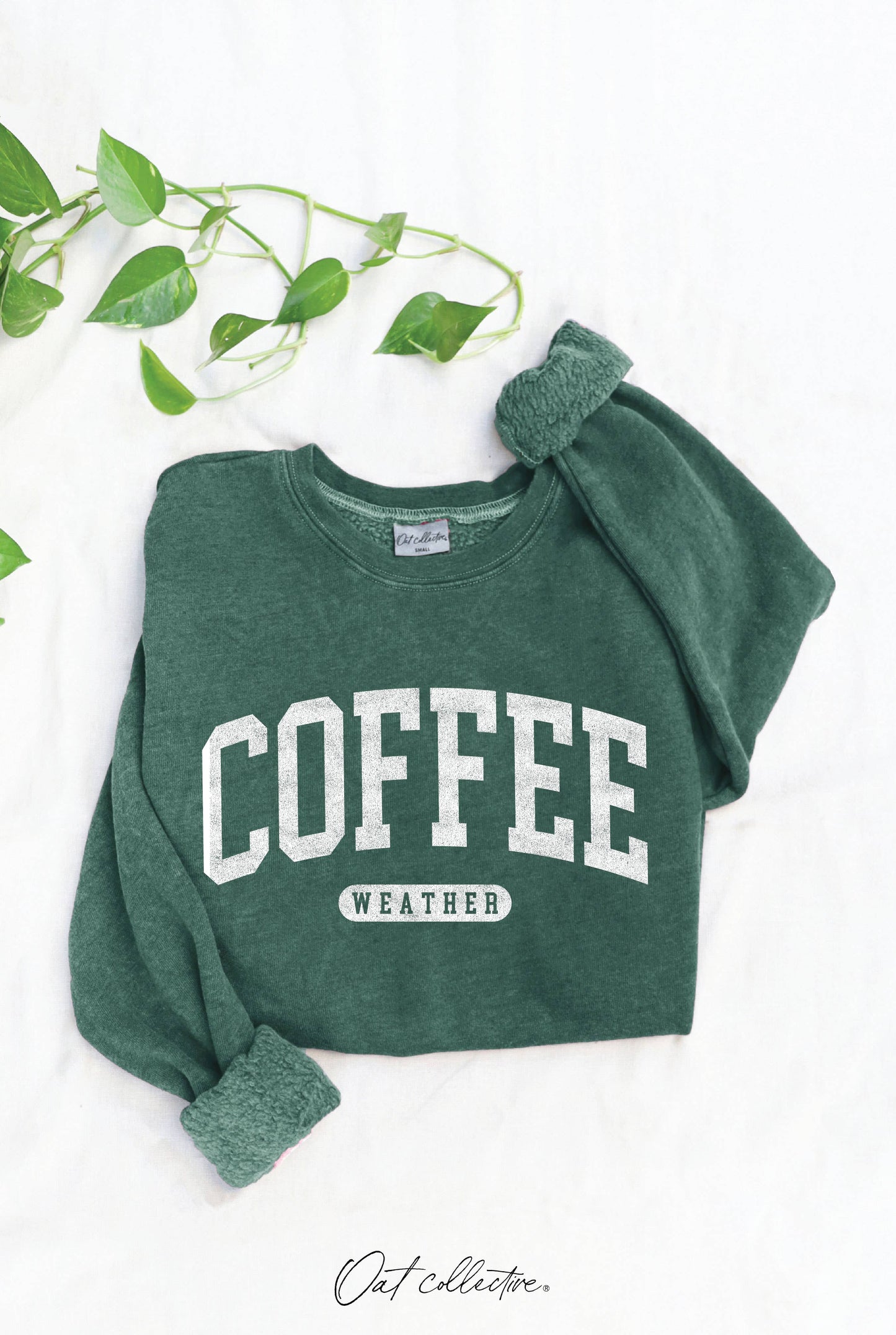 COFFEE WEATHER     Mineral Graphic Sweatshirt