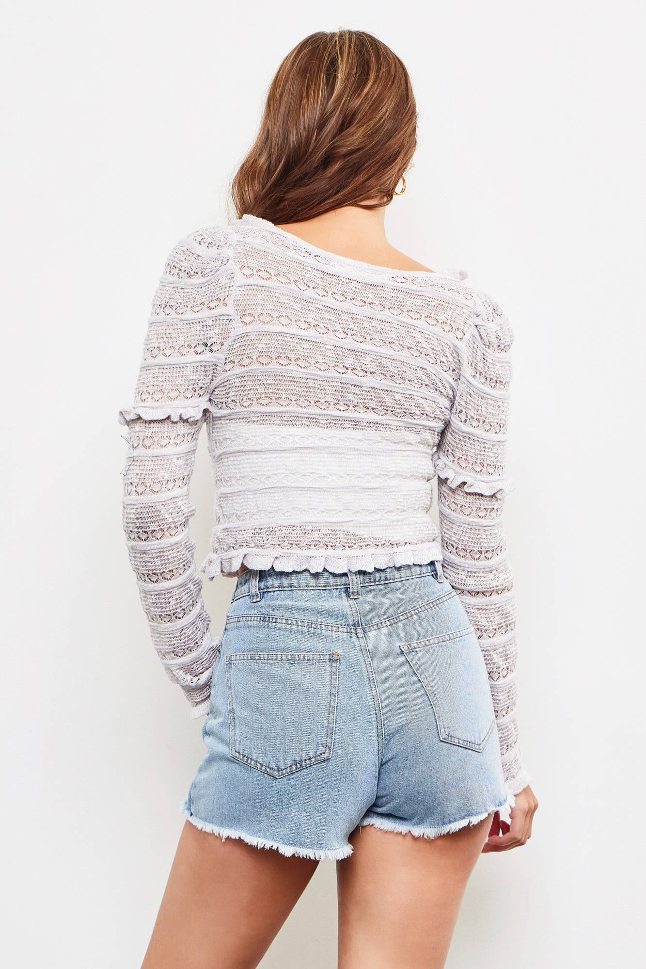 RUFFLE Knit Top