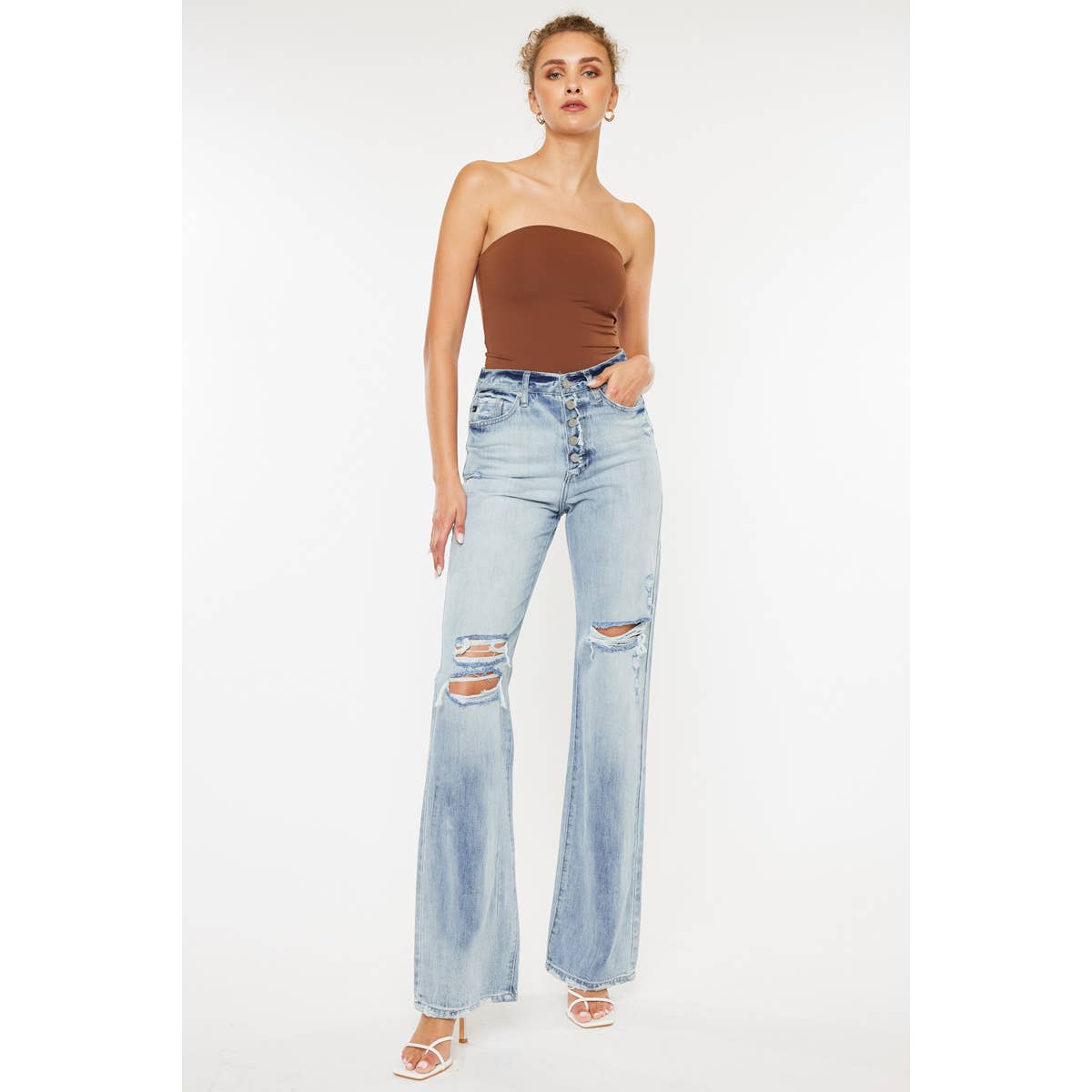 KAN-CAN Wide Leg Jeans