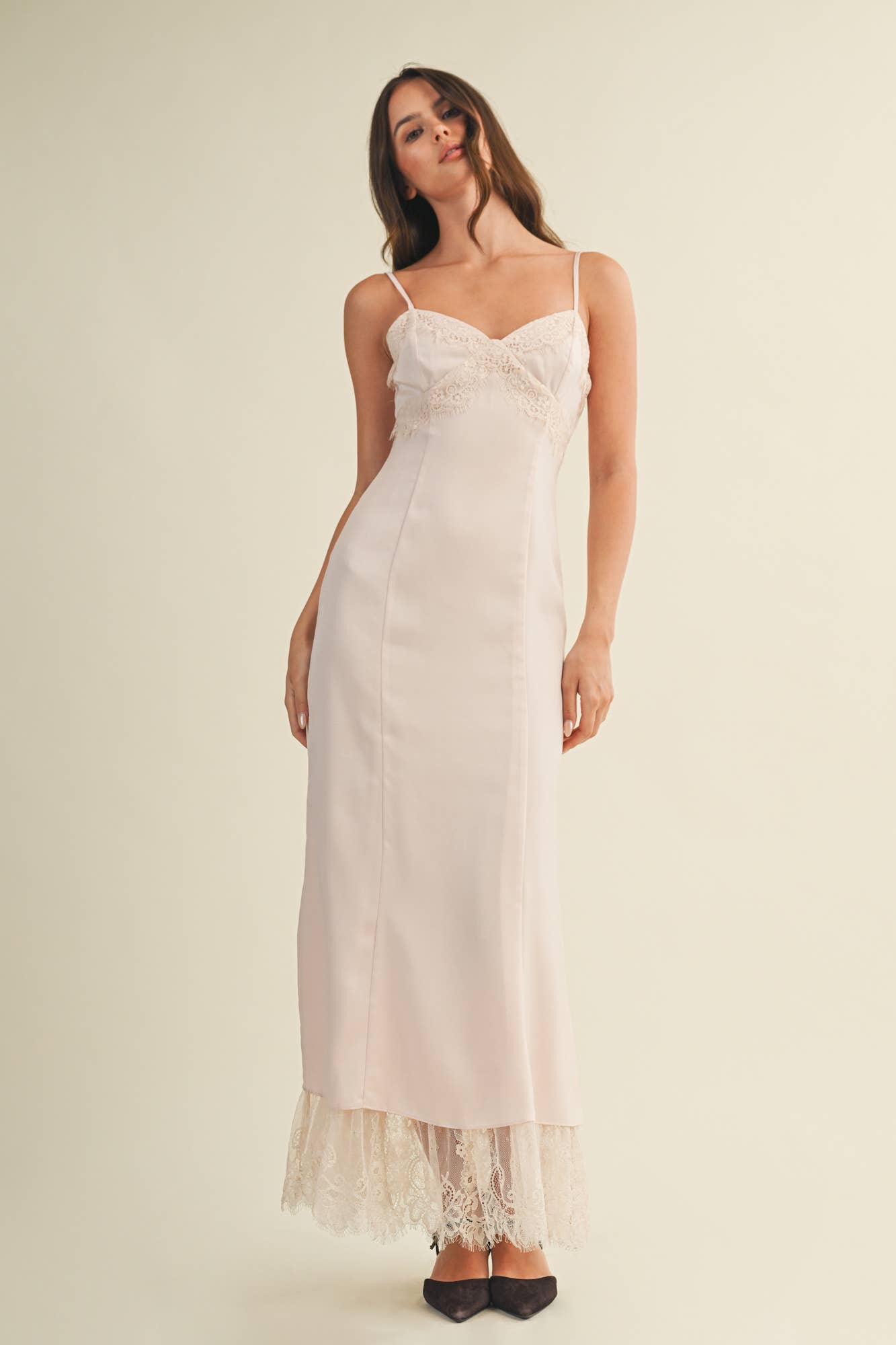 LACE Layered Cami Dress