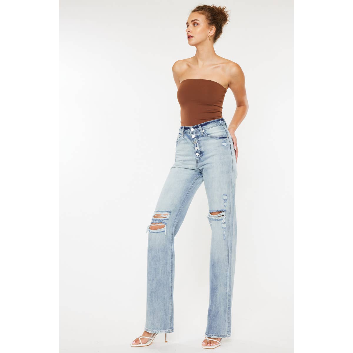 KAN-CAN Wide Leg Jeans