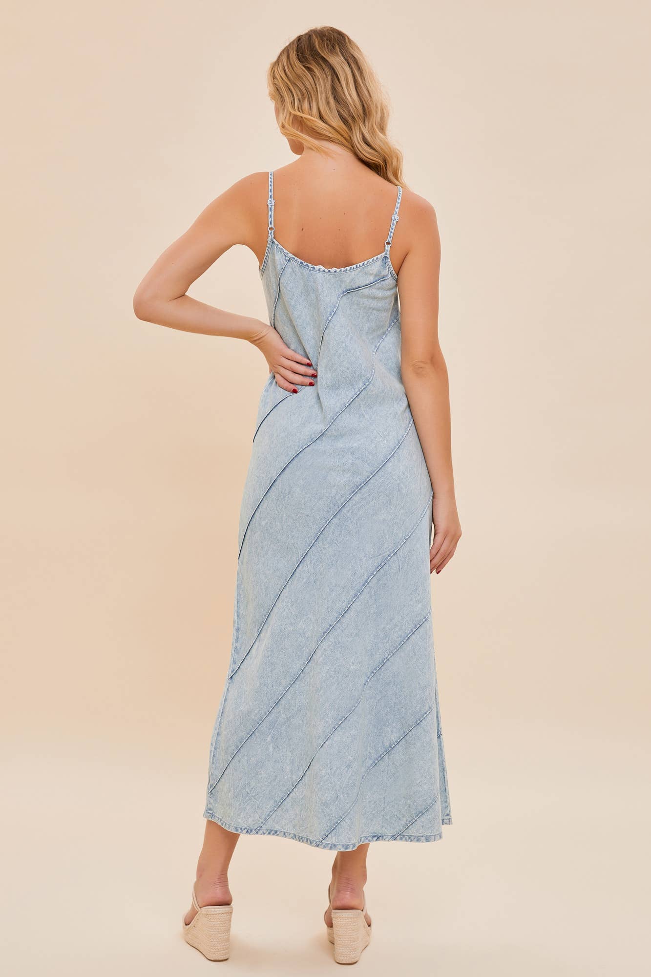 DAFFODIL Maxi Denim Dress