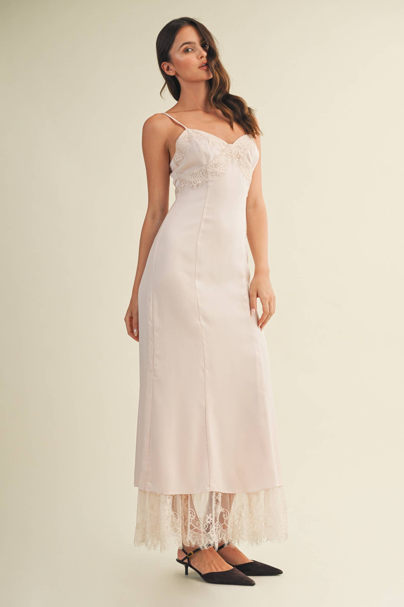 LACE Layered Cami Dress