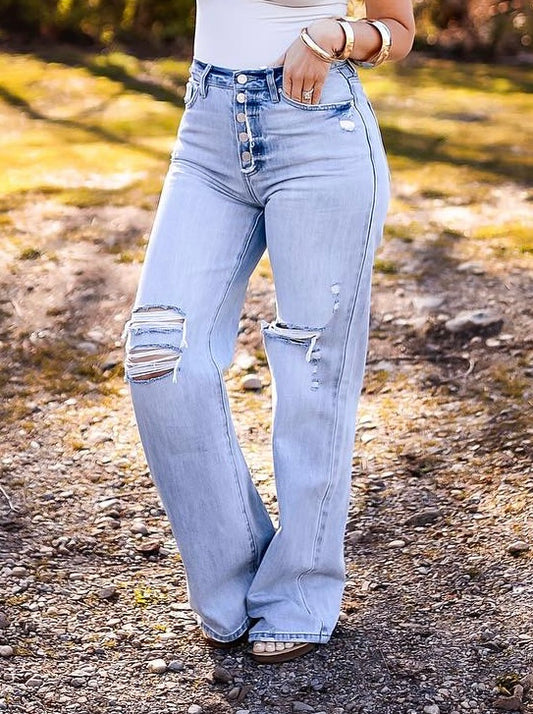 KAN-CAN Wide Leg Jeans