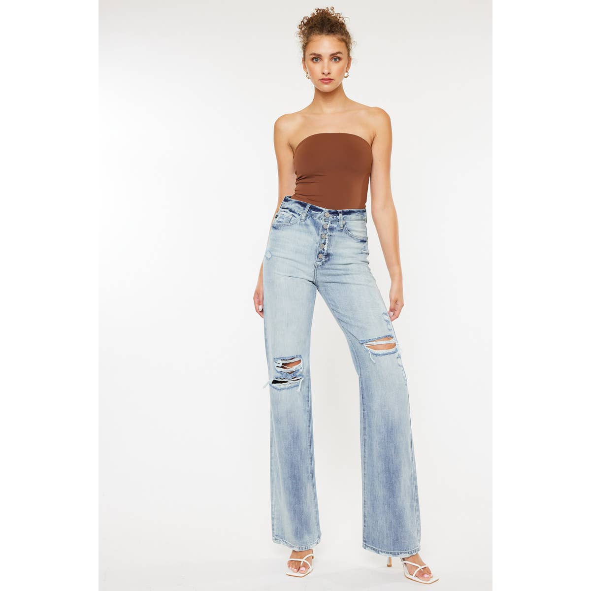 KAN-CAN Wide Leg Jeans