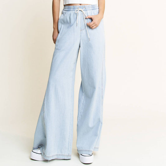 CINCH ME Ultra Soft Wide Leg Jean Pants