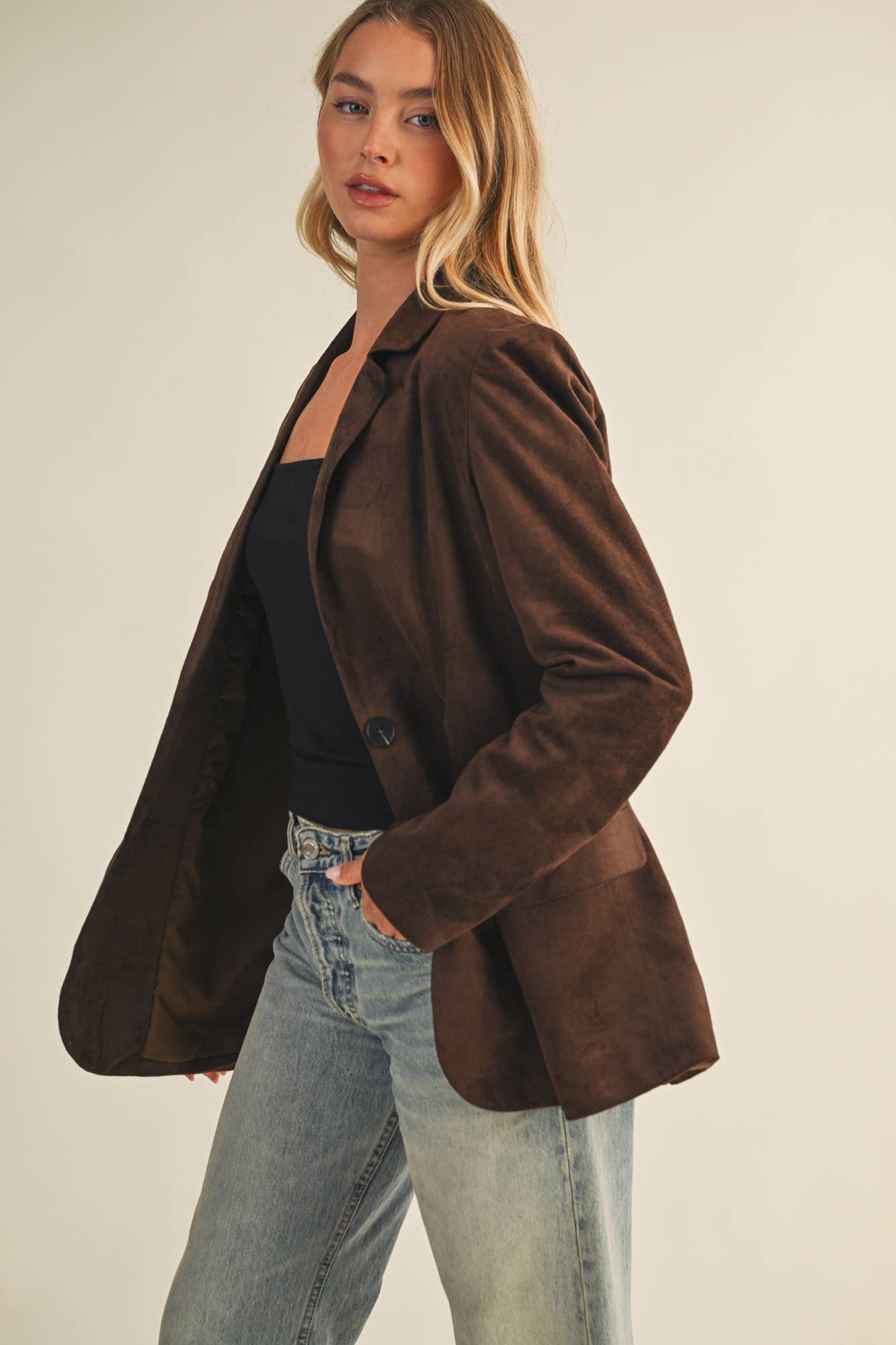 SUEDE Blazer