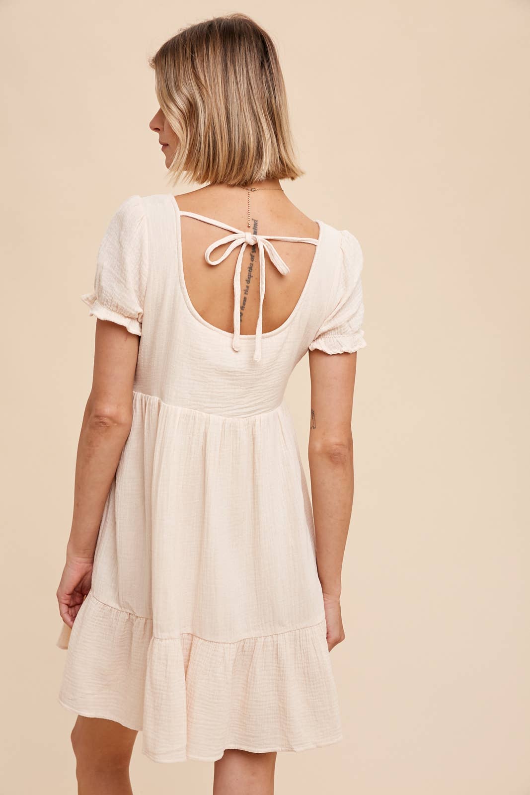 BUCKLEY Babydoll Henley Dress