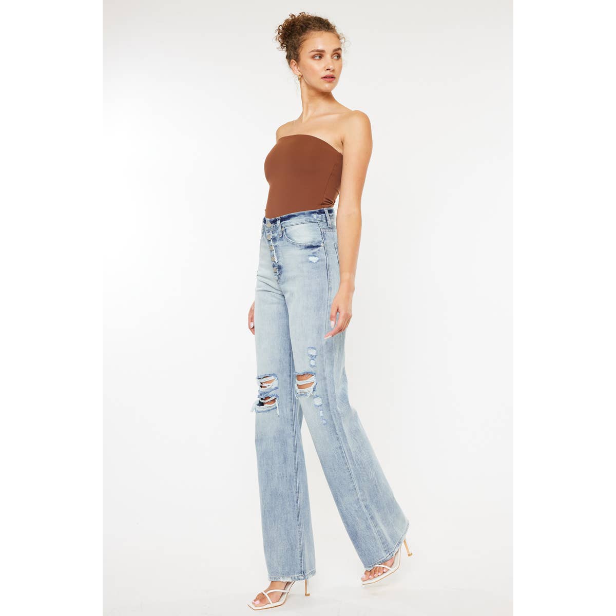 KAN-CAN Wide Leg Jeans