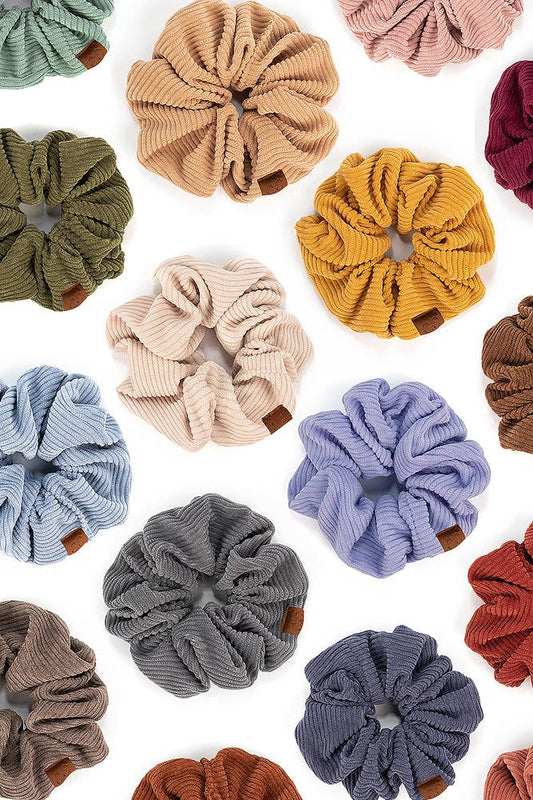 C.C Corduroy Scrunchies